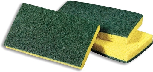 [R3-665574741] R3-665574741 3M Scotchbrite Medium Duty Green Sponge  3.5"x6" #74