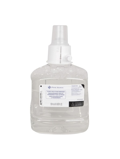 [R3-75000149#B] R3-75000149#B PrimeSource Clear and Mild Foam Handwash for Automatic Dispensers 1200ml