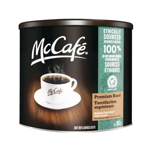 [WC-950GMCCAFE] WC-950GMCCAFE McCafe Premium Roast Ground Coffee Can