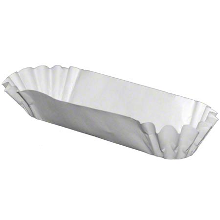[R3-173008505] R3-173008505 TH50 8" White Medium Hot Dog Tray 500/pk