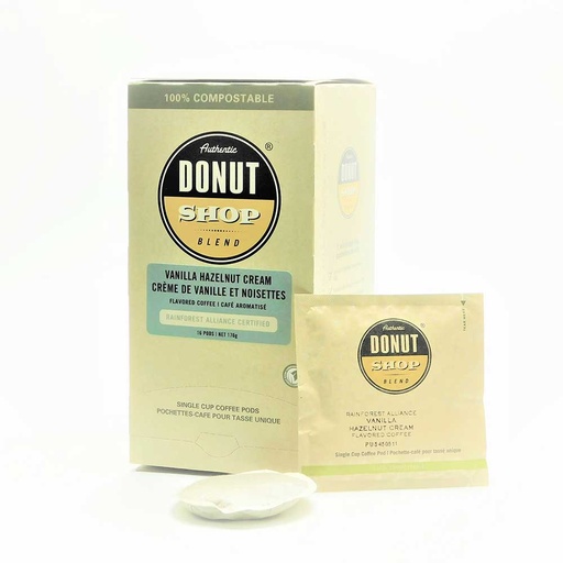 [26706#B] 26706#B Reunion Vanilla Hazelnut Cream Pods 16/box