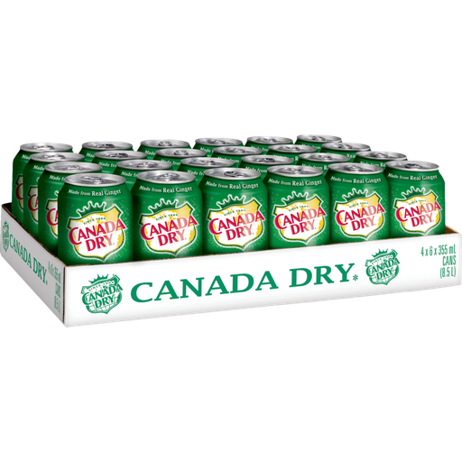 [1913] 1913 Canada Dry Ginger Ale 355ml Cans, 24/case