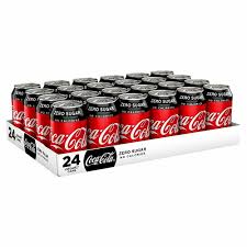 [10524] 10524 Coca Cola Zero 355ml Cans, 24/case
