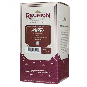 [22425#B💔] 22425#B💔 Reunion Espresso Pods 16 pods x 6/case