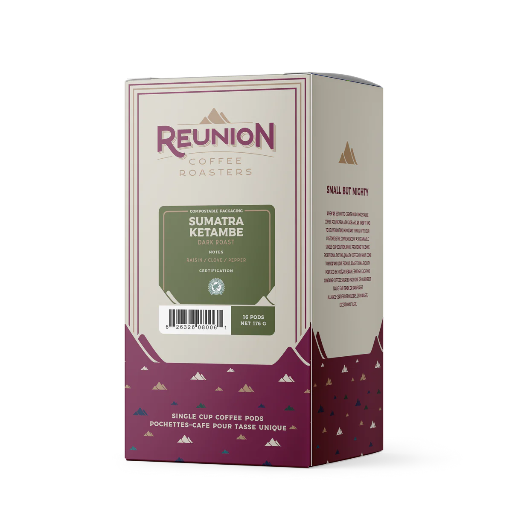 [22424#B💔] 22424#B💔 Reunion Sumatra Ketambe Dark Pods 16 pods x 6/case