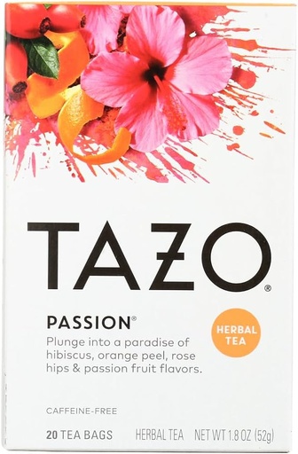 [6781#B💔] 6781#B💔 Tazo Tea Passion 20 sachets x 6/case