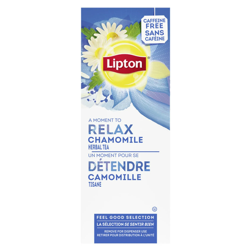 [13767#B💔] 13767#B💔 Lipton Chamomile Herbal Tea 28 sachets x 6/case