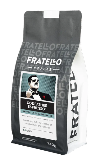 [FRA-B1630WB] FRA-B1630WB Fratello Godfather Espresso Decaf 2LB Beans