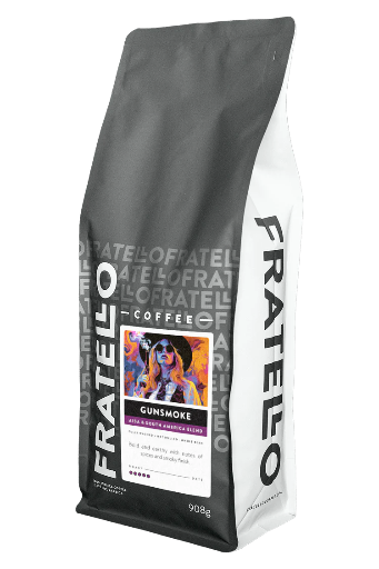 [FRA-B1670WB] FRA-B1670WB Fratello Gun Smoke Dark 5LB Beans 