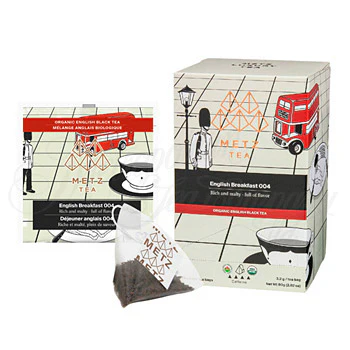 [46335#B💔] 46335#B💔 Metz Luxury Tea English Breakfast 25 sachets x 6/case