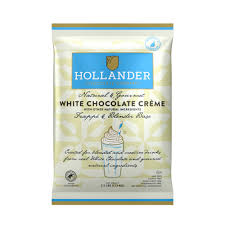 [GH-86214#B] GH-86214#B Hollander 2.5lb White Chocolate Crème Frappe