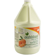 [FOR-288001#B💔] FOR-28800#B💔 Safeblend Oxy Blend Tangerine Oil Cleaner & Stain Remover 100% Compostable 4L
