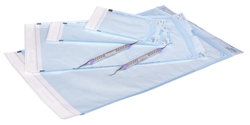 [SM-SP10150] SM-SP10150 Self Sealing Sterilization Pouches, 10x15, Class 4 w/ Single Step Internal/external Multi-parameter Indicators, 1000/case  