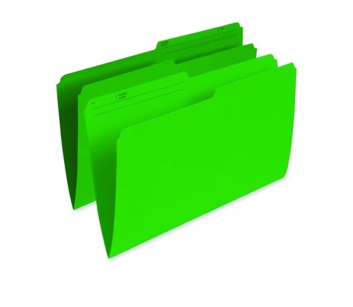 [OS-PFX02263] OS-PFX02263 Pendaflex Coloured File Folders, Legal Size, Green