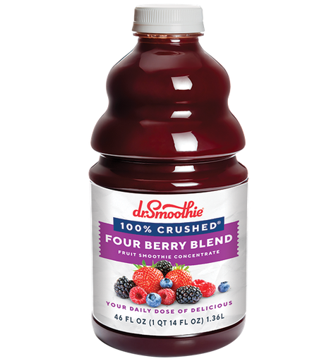 [CC-1234#B] CC-1234#B Dr. Smoothie 100% Four Berry Blend  46oz