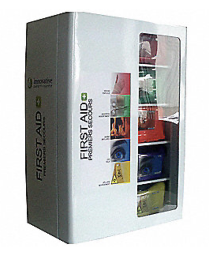 [IS-RELCSA3012] IS-RELCSA3012 CSA Type 3 Large Intermediate Deluxe Module First Aid Kit, Metal Box