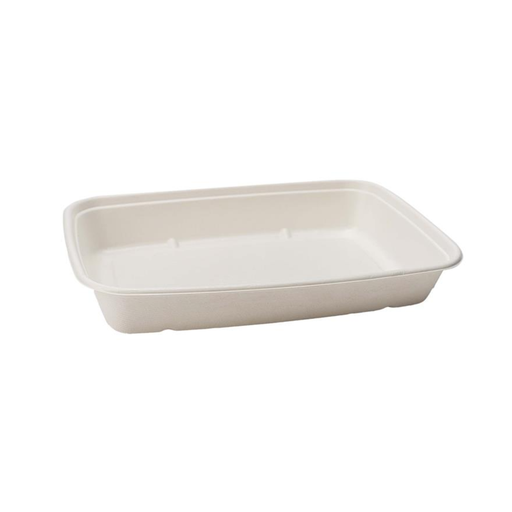 [EP-SRT58C] EP-SRT58C 58oz Rectangular Square Tray- PLA Coated, 300/case