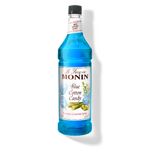 [SH-M-FR092F#B] SH-M-FR092F#B Monin Blue Cotton Candy 1L Syrup 
