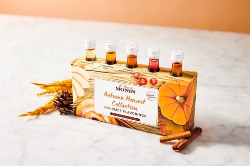 [SH-P827-R6A#B] SH-P827-R6A#B Monin Autumn Harvest Collection Gift Set, 5 x 50ml