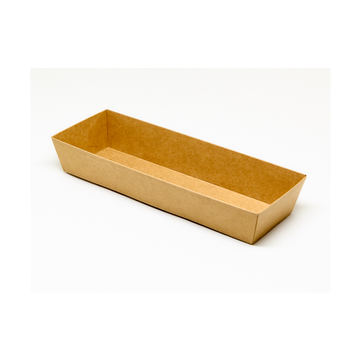 [EP-KSH02B] EP-KSH02B Kraft Paper Food Box, 8.5x3.25x2", 400/case