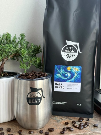 [FRA-PL1610POT2#B💔] FRA-PL1610POT2#B💔 Pothead Coffee Half Baked 2lb