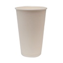 [R3-K7170496] EP-DWC16W Double Wall 16oz Paper Hot Cup White 500/case (K7170496)