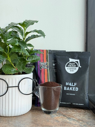 [FRA-PP1610POT2.5] FRA-PP1610POT2.5 Pothead Coffee Portion Pack- Half Baked 42x2.5oz